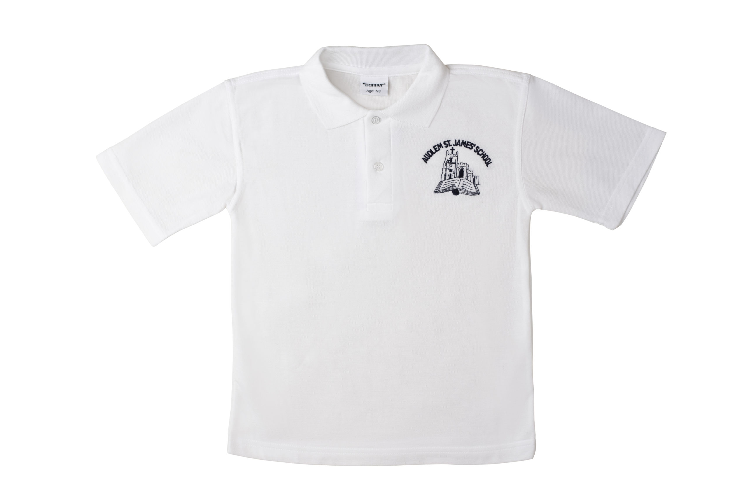 Audlem St James Primary School Polo Shirt – School's In